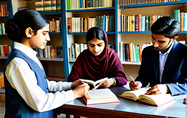 DELF 취득 후 연봉협상 전략 - **

A confident Pakistani professional, fully clothed in a stylish Shalwar Kameez with intricate emb...